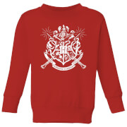Harry Potter Hogwarts House Crest Kids' Sweatshirt - Red