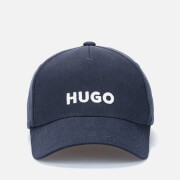 HUGO Men Logo-Embroidered Cotton-Twill Cap