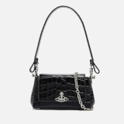 Vivienne Westwood Hazel Small Croc-Style Leather Handbag