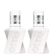 Essie Gel Nail Polish Gel Couture Top Coat, Duo Set