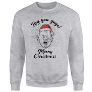 The Goonies HO! HO! HO! You Guys! Christmas Jumper - Grey
