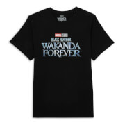 Wakanda Forever Logo Men's T-Shirt - Black