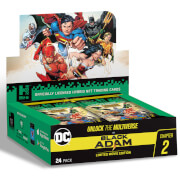 DC Unlock The Multiverse Black Adam 24-Pack Mega Booster Box – Hro Hybrid NFT Trading Cards, 168 Cards