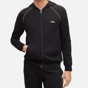 BOSS Bodywear Mix and Match Logo Cotton-Blend Jacket