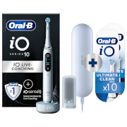 Oral-B iO 10 Stardust Elektrische Tandenborstel Wit + 10 Opezetborstels