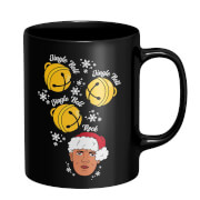 Jingle Bell Jingle Bell Jingle Bell Rock Mug - Black