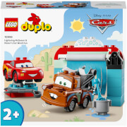 LEGO DUPLO Disney: Cars Lightning McQueen's and Mater's Car Wash Fun Building Set (10996)