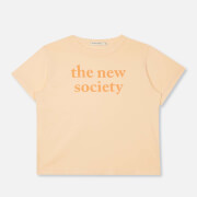 The New Society Kids' Logo Cotton-Jersey T-Shirt