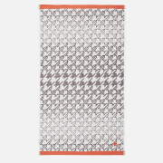 Ted Baker Houndstooth Geo Towel - Charcoal