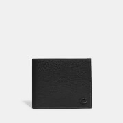 Coach Pebbled Leather Billfold Wallet