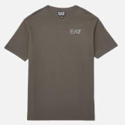 EA7 Boys' Core Identity Logo Cotton T-Shirt