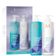 Moroccanoil Blonde Shampoo and Conditioner 500ml Duo