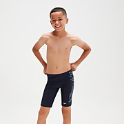 Boy's Plastisol Jammer Navy/Blue