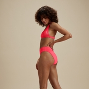 Braga de bikini de cintura alta de FLU3NTE, naranja - XL