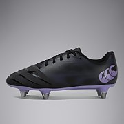 JUNIOR UNISEX PHOENIX GENESIS TEAM SOFT GROUND BOOTS BLACK/PURPLE