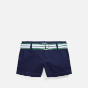 Polo Ralph Lauren Girls' Cotton Belted Shorts