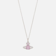 Vivienne Westwood Ismene Silver-Tone Crystal Necklace