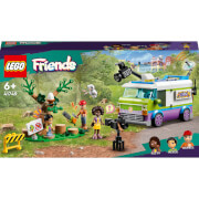 LEGO Friends: Newsroom Van Animal Rescue Toy Playset (41749)