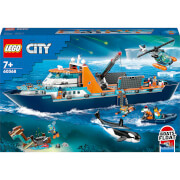 LEGO City: Arctic Explorer Ship, Big Floating Boat Toy (60368)