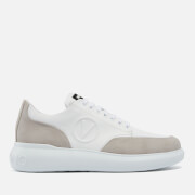 Valentino Men's Bounce Summer Leather and Suede Trainers
