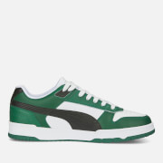 Puma Men's RBD Game Low Trainers - Puma White/Puma Black/Vine/Puma Gold