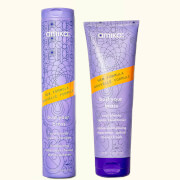 Amika Bust Your Brass Cool Blonde Repair Shampoo 300ml and Conditioner 250ml Bundle