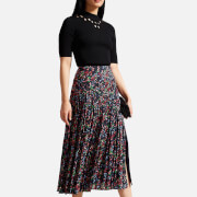 Ted Baker Israa Pleated Midi Skirt