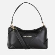 Valentino Ibiza Diamond Quilted Faux Leather Shoulder Bag