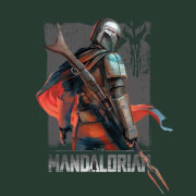 Star Wars The Mandalorian Colour Edit Hoodie - Green