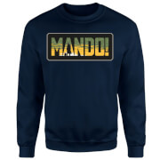 Star Wars The Mandalorian Mando! Sweatshirt - Navy