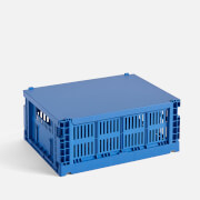 HAY Colour Crate Lid - Medium - Electric Blue