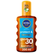 Nivea Sun Care Protect & Bronze SPF30 Oil Spray 200ml