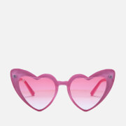 Jeepers Peepers Heart Frame Acetate Sunglasses