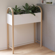 Umbra Bellwood Planter - White/Natural