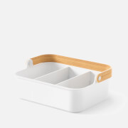 Umbra Bellwood Storage - 35.5cm x 24.5cm - White/Natural