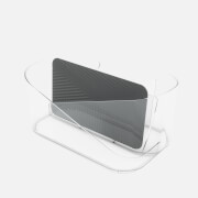 Umbra Glam Hair Tool Organizer - Clear/Charcoal