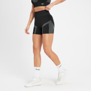MP Women's Impact Scrunch Seamless Booty Shorts - Black