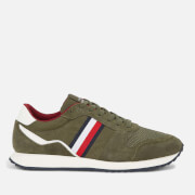 Tommy Hilfiger Men's Evo Mix Suede and Ripstop Trainers