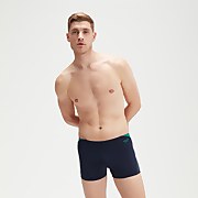 Pantaloncini da bagno aderenti Uomo HyperBoom Splice Blu Navy/Verde