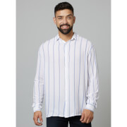 Blue Classic Striped Casual Shirt (DASEERLINE1)