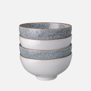 Denby Studio Grey Mixed Rice/ Pudding Bowls - Set of 4