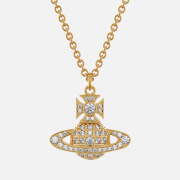 Vivienne Westwood Carmela Bas Relief Gold-Tone Necklace