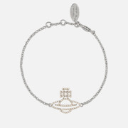 Vivienne Westwood Isla Faux-Pearl Silver-Tone Bracelet