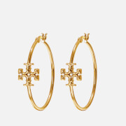 Tory Burch Eleanor Gold-Plated Hoop Earrings