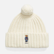 Polo Ralph Lauren Bear Cotton-Blend Beanie Hat