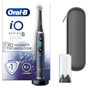 Oral-B iO 8 Limited Edition Elektrische Zahnbürste, Reiseetui, black