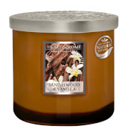 Heart & Home Elipse Candles Twin Wick Sandalwood and Vanilla 230g