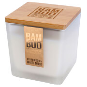 BAMBOO Large Candle Cedarwood and White Musk 210g