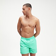 Essentials-Badeshorts 40 cm für Herren Grün
