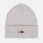 Tommy Jeans Flag Ribbed Organic Cotton-Blend Beanie